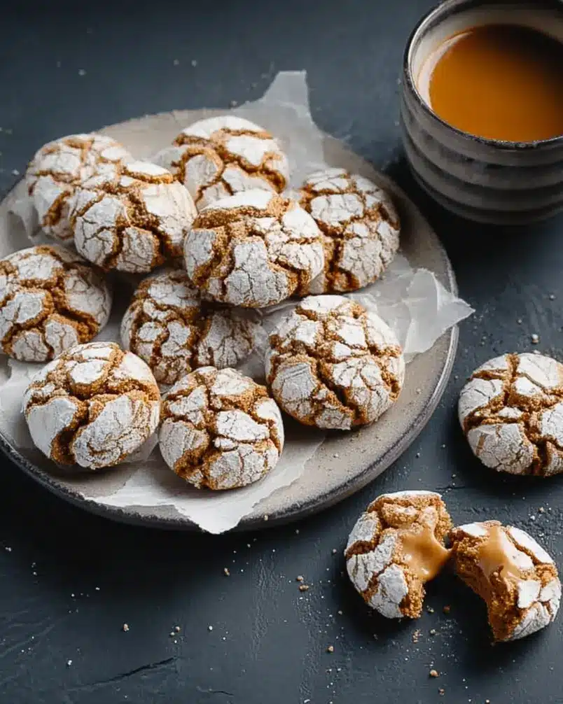 Dirty Chai Earthquake Cookies 2 Ingredients being measured for Dirty Chai Earthquake Cookies