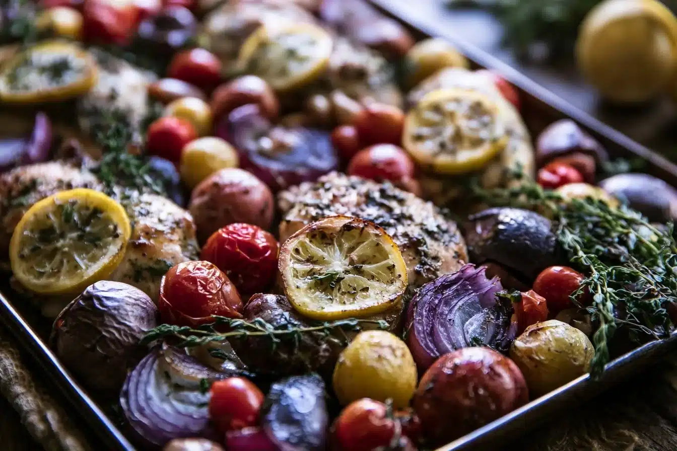 Foolproof Sheet Pan Lemon Herb Chicken and Veggies 2 Foolproof Sheet Pan Lemon Herb Chicken and Veggies
