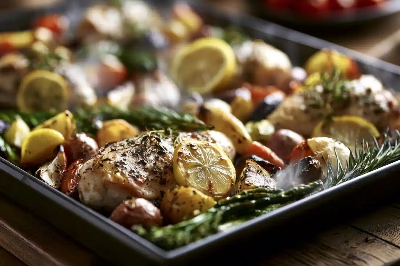 Foolproof Sheet Pan Lemon Herb Chicken and Veggies 3 Foolproof Sheet Pan Lemon Herb Chicken and Veggies