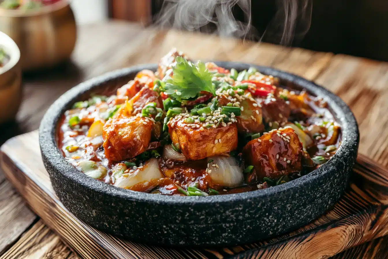 Spicy Korean Tofu Stir-Fry 3 Spicy Korean Tofu Stir-Fry