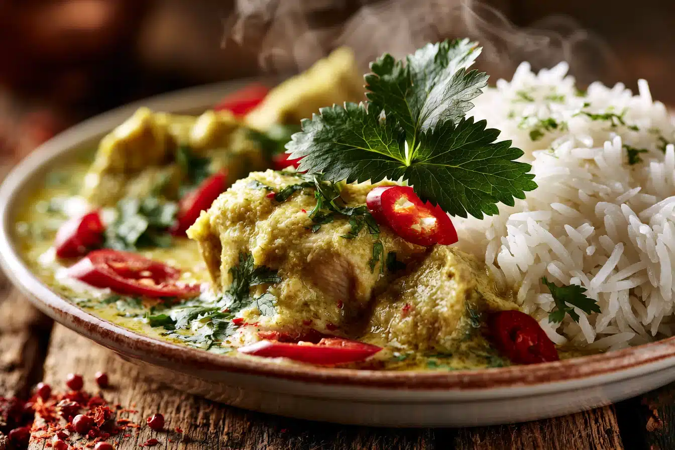 Coconut Curry Chicken with Jasmine Rice 3 Coconut Curry Chicken with Jasmine Rice