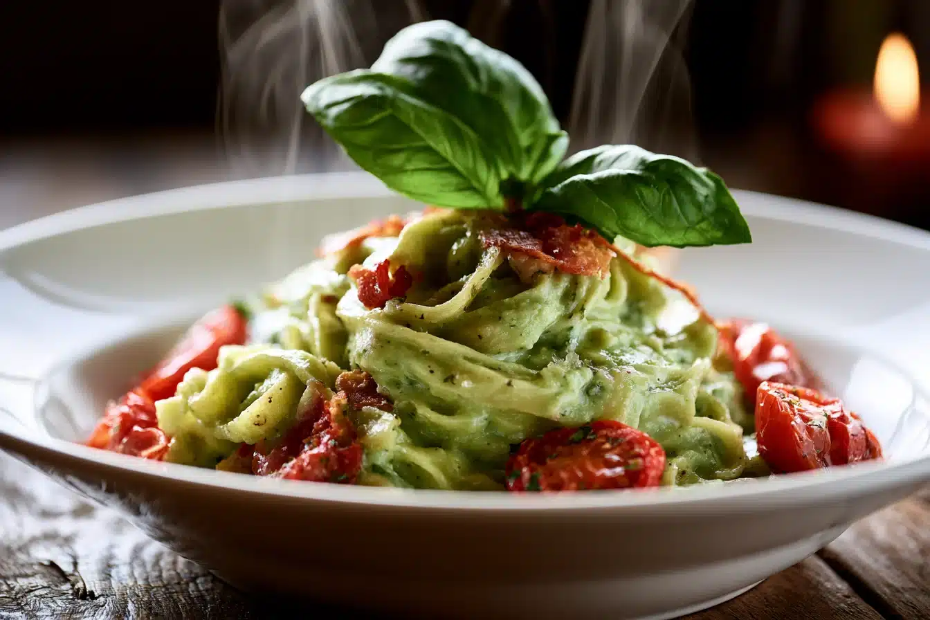 Creamy Avocado Pasta 2 Creamy Avocado Pasta