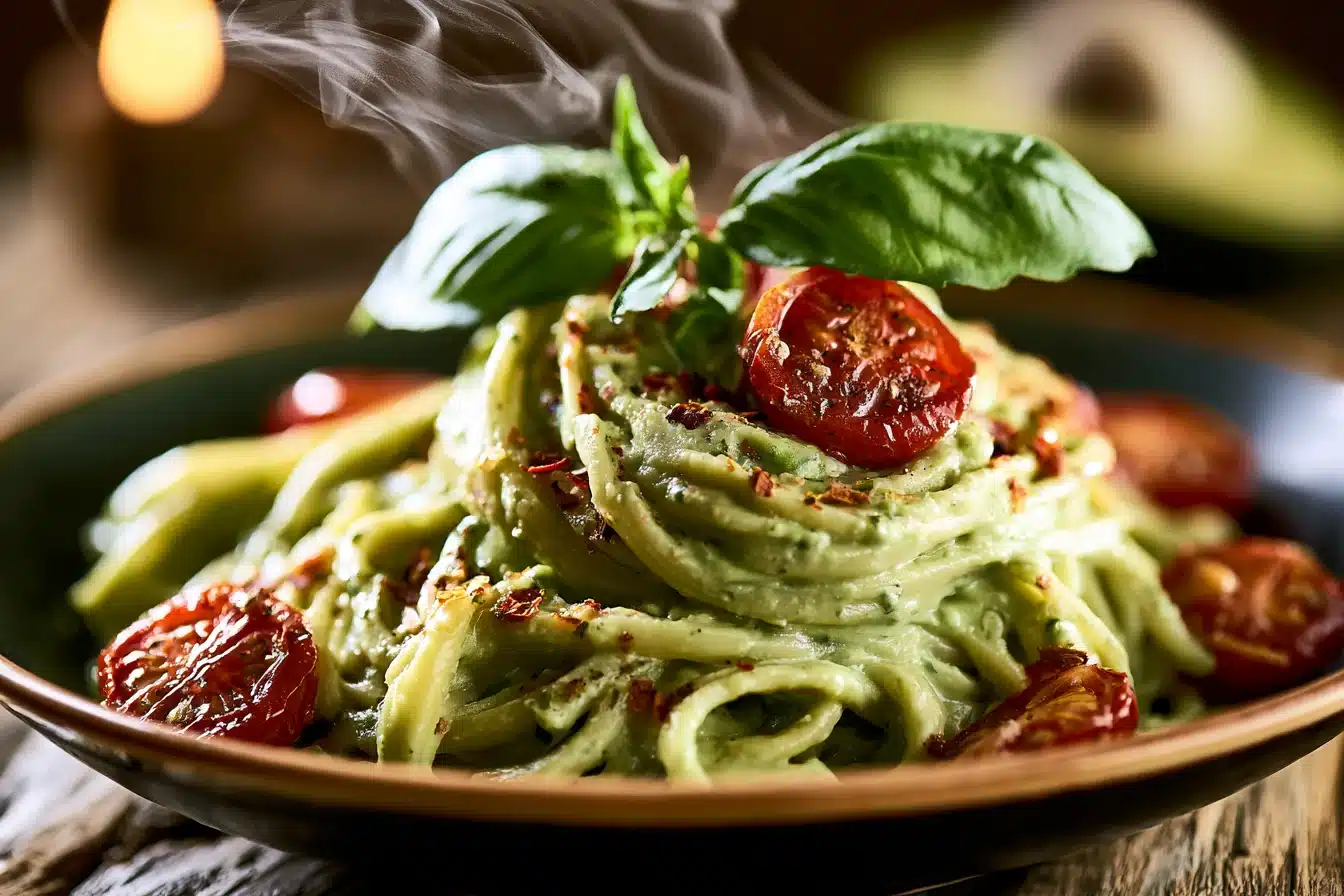 Creamy Avocado Pasta 3 Creamy Avocado Pasta