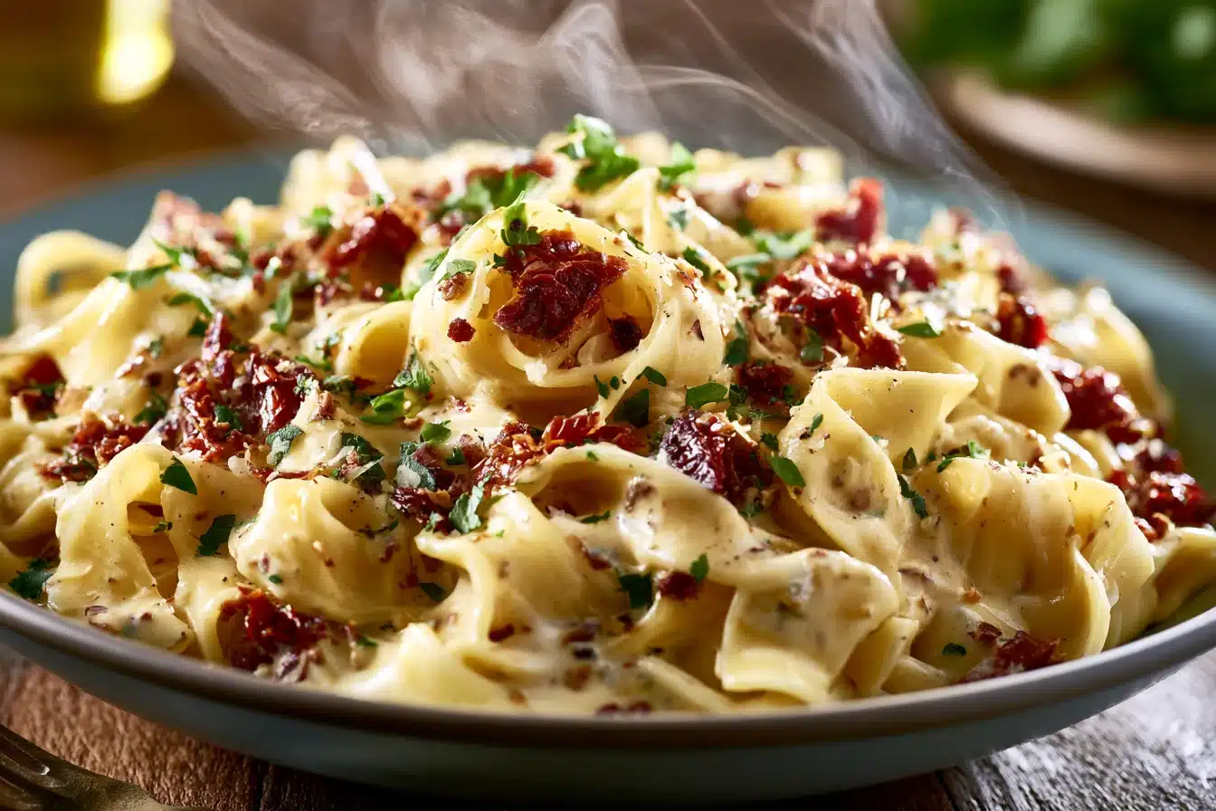 Creamy Sun-Dried Tomato Pasta 2 Creamy Sun-Dried Tomato Pasta