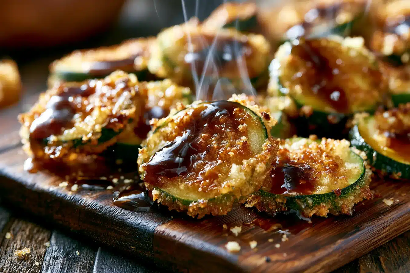 Crispy Parmesan Zucchini Bites 2 Crispy Parmesan Zucchini Bites