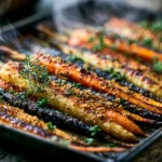 Honey Mustard Roasted Carrots 33 honey mustard roasted carrots