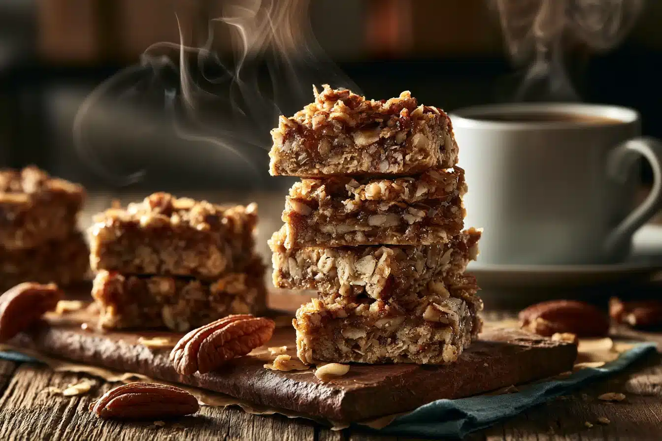 Maple Pecan Granola Bars 3 Maple Pecan Granola Bars