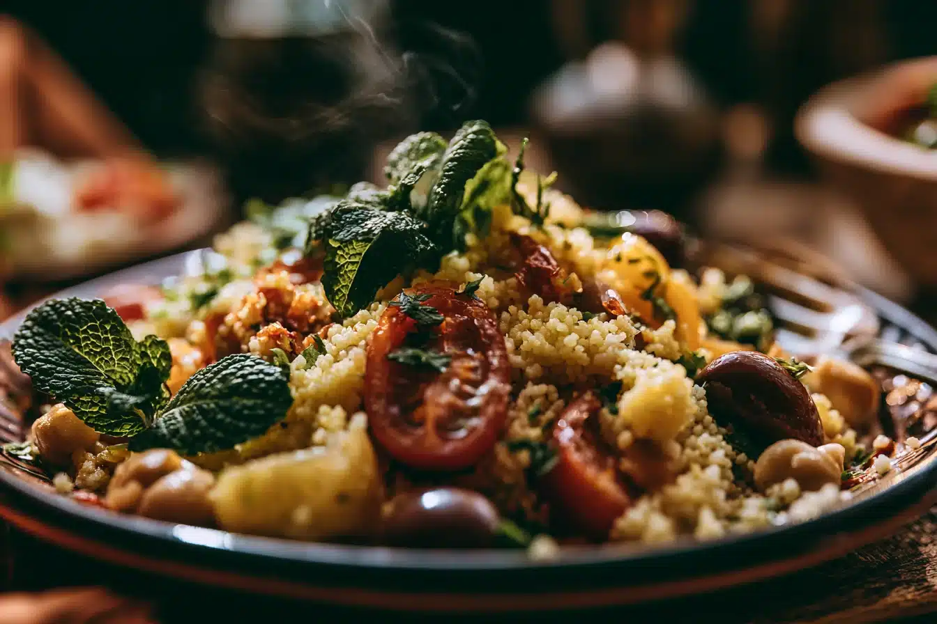 Mediterranean Couscous Salad 2 Mediterranean Couscous Salad