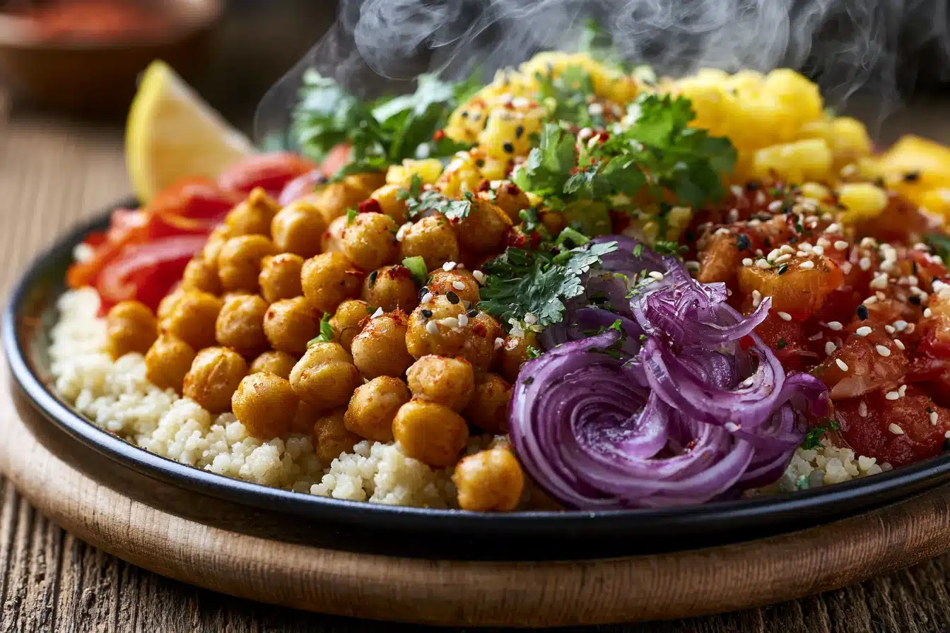 Spicy Chickpea Buddha Bowl 2 Spicy Chickpea Buddha Bowl