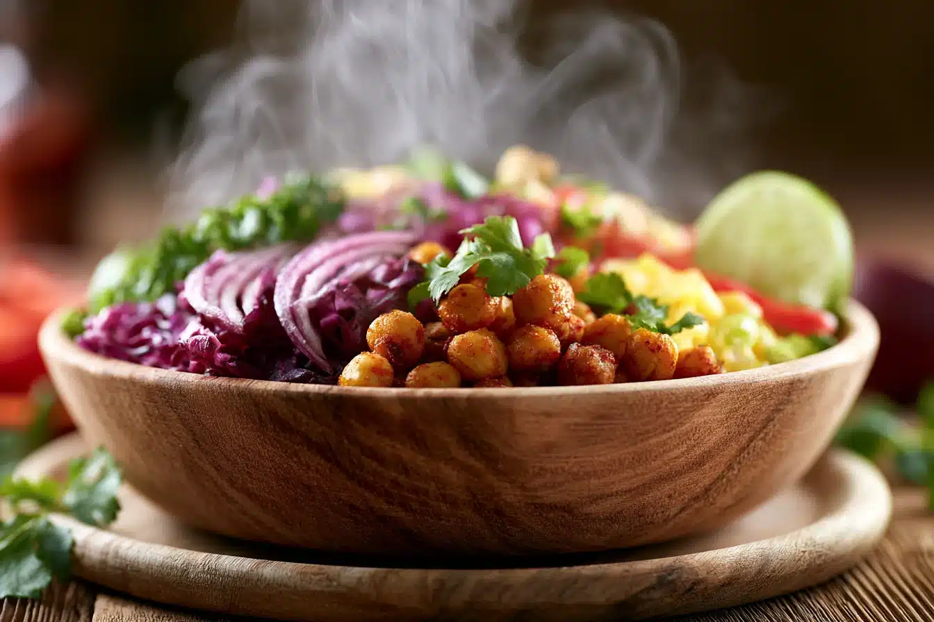 Spicy Chickpea Buddha Bowl 3 Spicy Chickpea Buddha Bowl