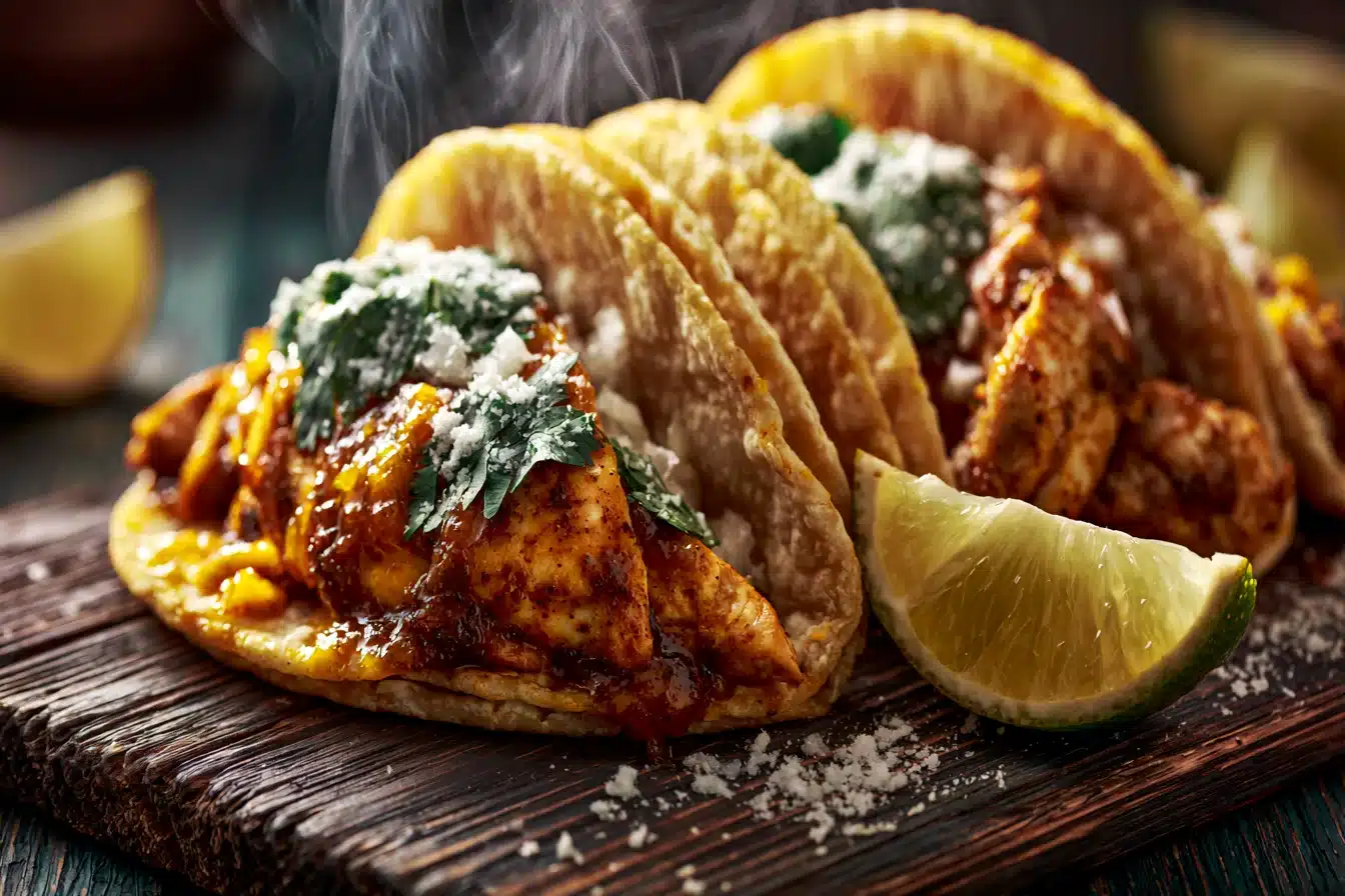 Zesty Cilantro Lime Chicken Tacos 2 Zesty Cilantro Lime Chicken Tacos