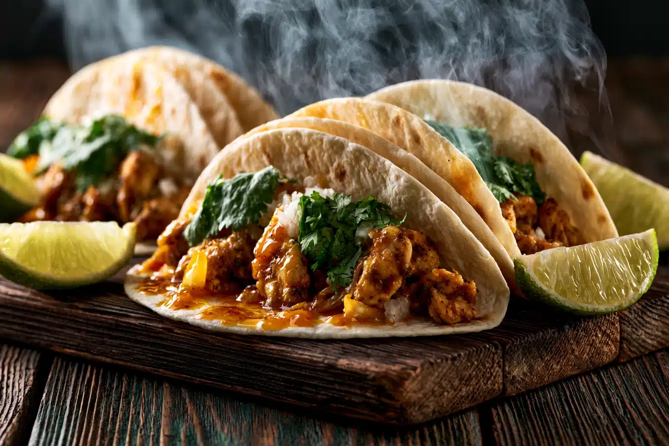 Zesty Cilantro Lime Chicken Tacos 3 Zesty Cilantro Lime Chicken Tacos