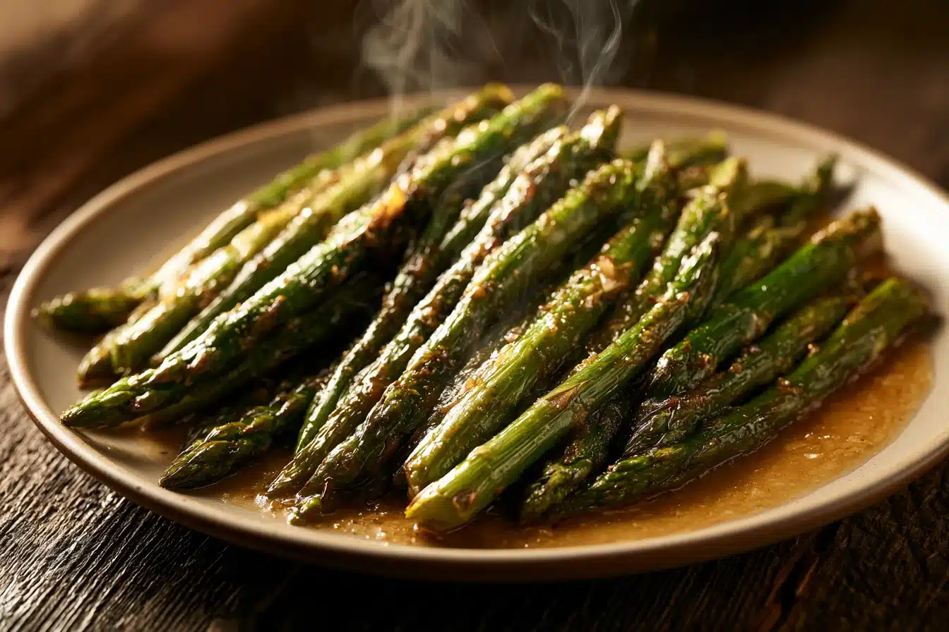 Garlic Roasted Asparagus Recipe 2 Garlic Roasted Asparagus Recipe