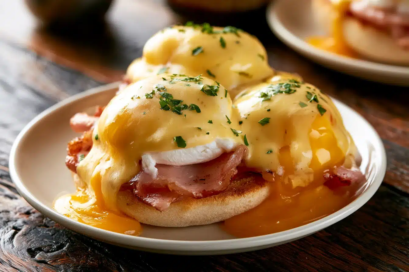 Perfect Eggs Benedict with Hollandaise 3 Perfect Eggs Benedict with Hollandaise