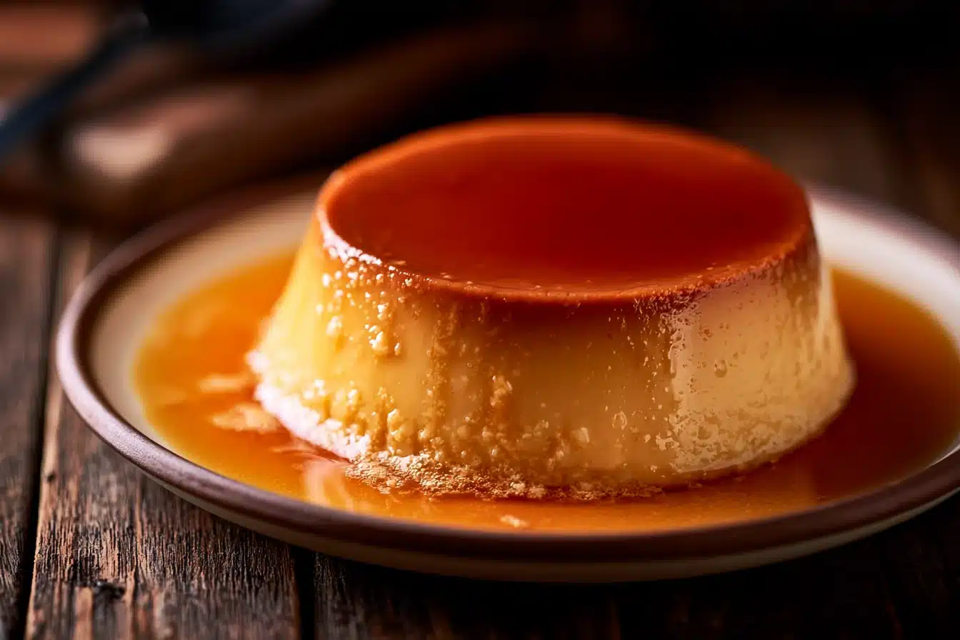 Silky Caramel Flan Dessert Recipe 2 Silky Caramel Flan Dessert Recipe