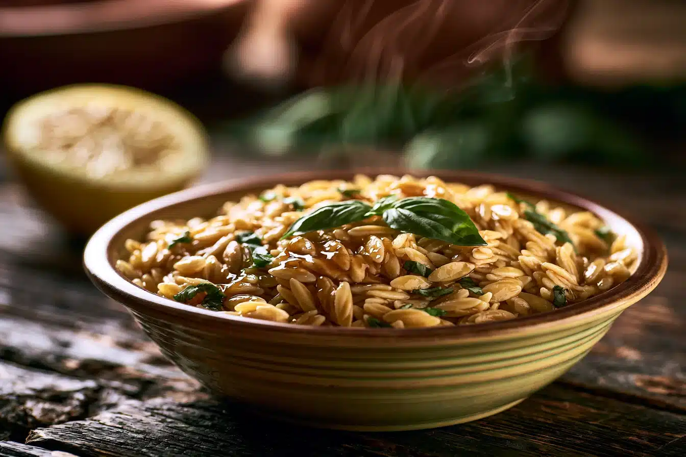 Zesty Lemon Basil Orzo Salad 3 Zesty Lemon Basil Orzo Salad