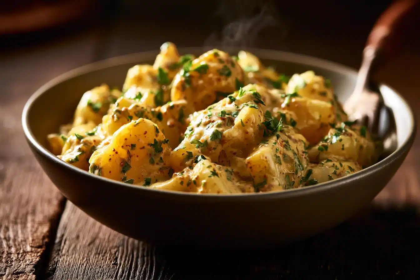 Creamy Potato Salad with Mustard 2 Creamy Potato Salad with Mustard