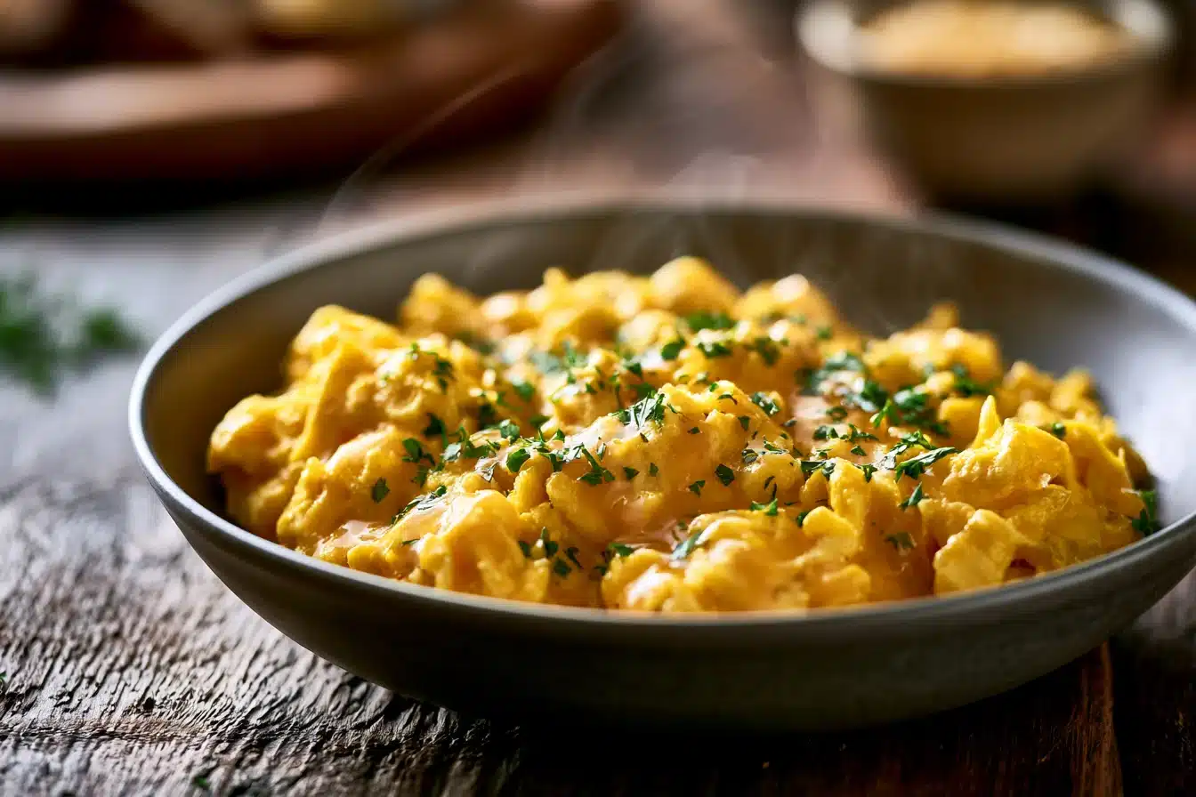 Fluffy Scrambled Eggs Recipe 2 Fluffy Scrambled Eggs Recipe